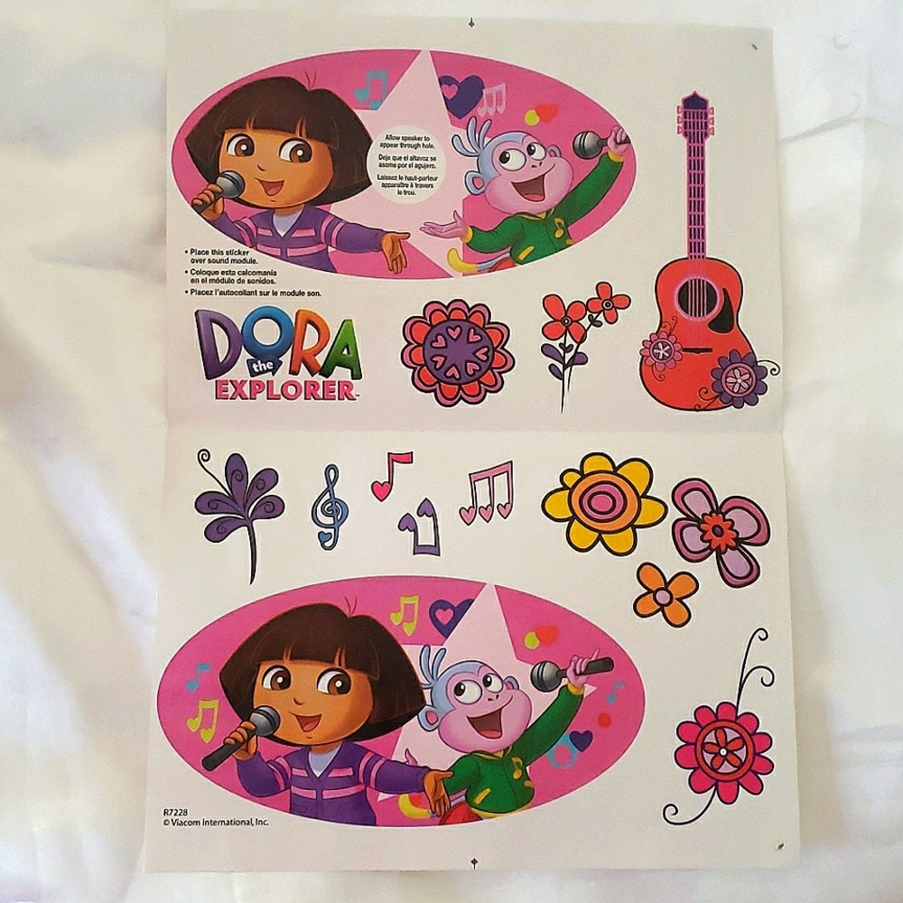 Dora the Explorer Toddler Potty Stickers!